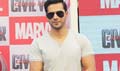 Varun Dhawan at Captain America promotions in Mumbai - Captain America: Civil War Event Photos