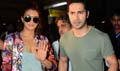 Varun and Jacqueline return from Jaipur Dishoom promotions - Dishoom Event Photos