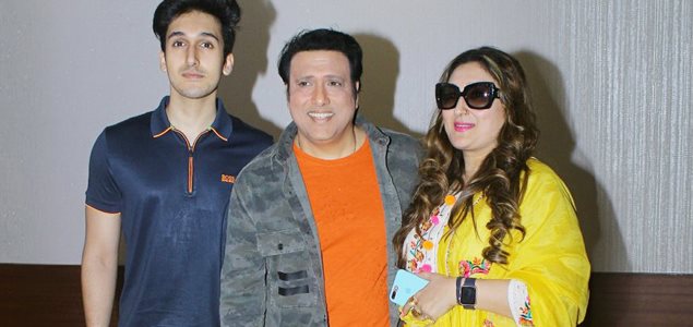 Govinda's family watches 'Aagaya Hero'