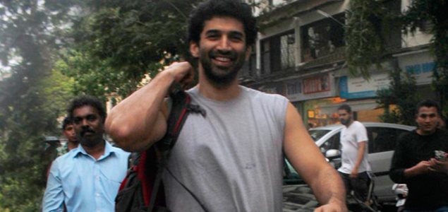 Aditya Roy Kapoor snapped in Bandra out for a stroll