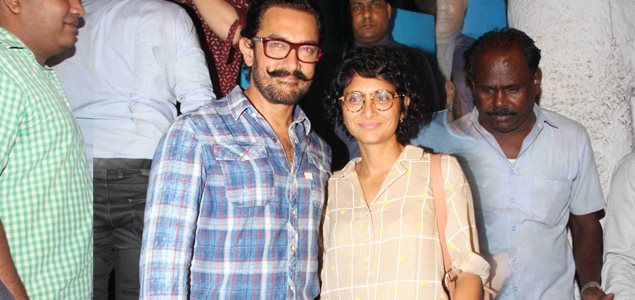Aamir Khan, Kiran Rao and Dangal Girls snapped post dinner at Olive