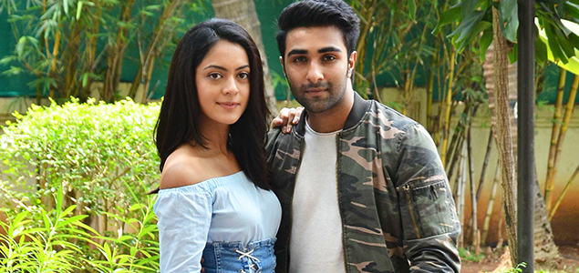 Aadar Jain and Anya Singh at 'Qaidi Band' promotions