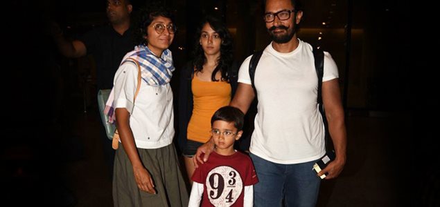Aamir Khan returns from Thailand after his holiday with family