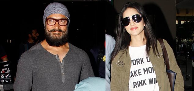 Aamir Khan, Sunny Leone and others snapped at Airport