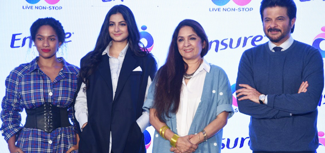 Anil Kapoor, Rhea Kapoor, Masaba Gupta and Neena Gupta at the 'Abbott' event
