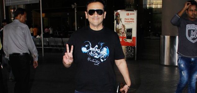 Adnan Sami snapped at the airport