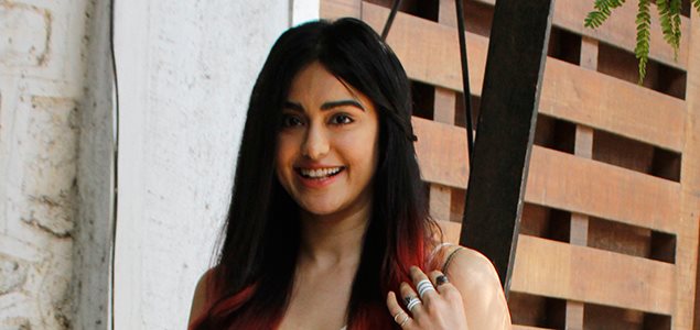 Adah Sharma snapped at The Korner House