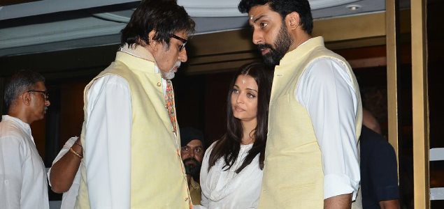 Aishwarya Rai's father prayer meet at Taj Lands End