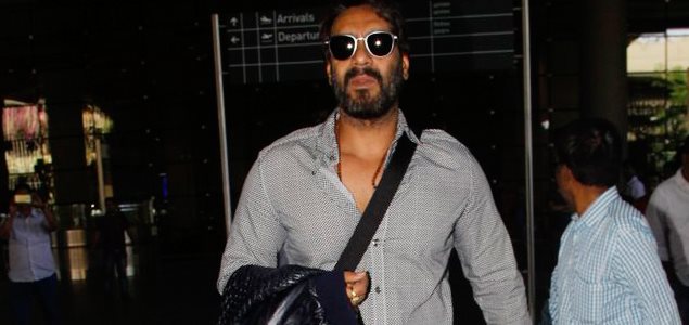 Ajay Devgn snapped at the airport