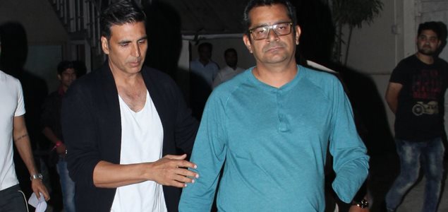 Akshay Kumar and director Subhash Kapoor snapped at 'Jolly LLB 2' promotions