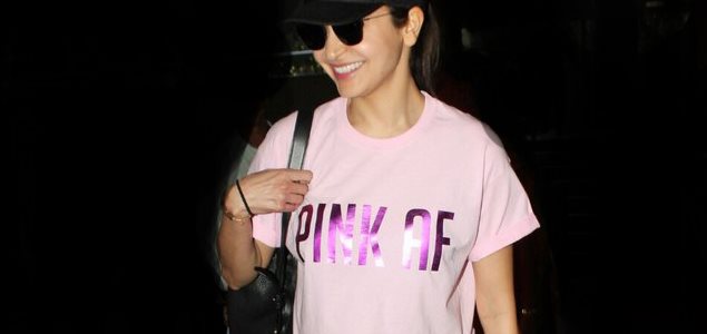 Anushka Sharma snapped at the airport