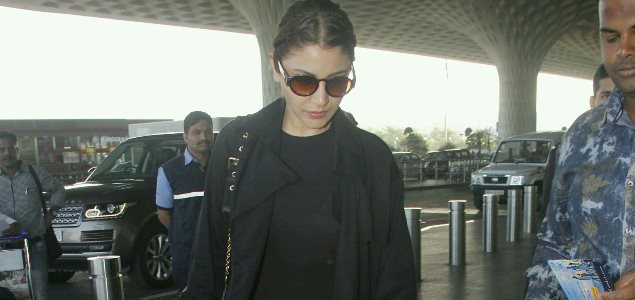 Anushka Sharma snapped at the airport