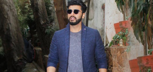 Arjun Kapoor snapped at Half Girlfriend promotions