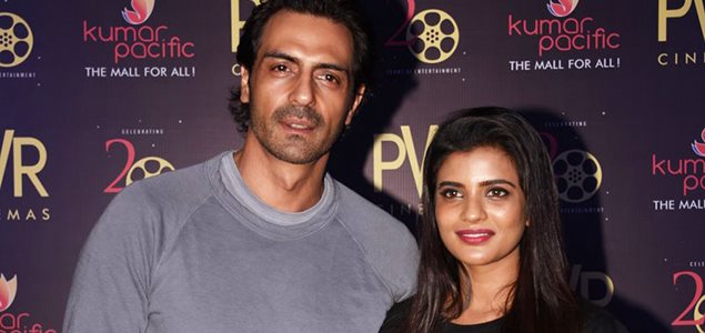 Arjun Rampal, Aishwarya Rajesh and Natasha promote 'Daddy' in Pune