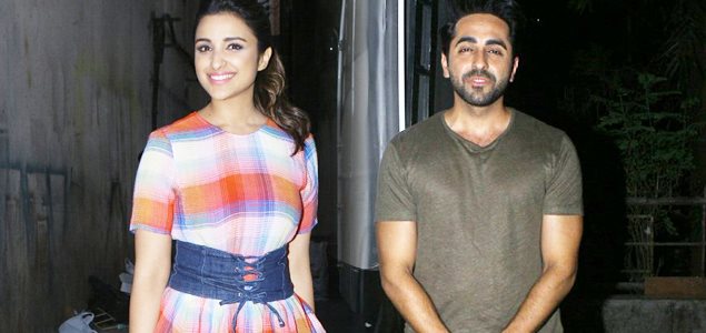 Parineeti Chopra and Ayushmann Khurrana promote Meri Pyaari Bindu