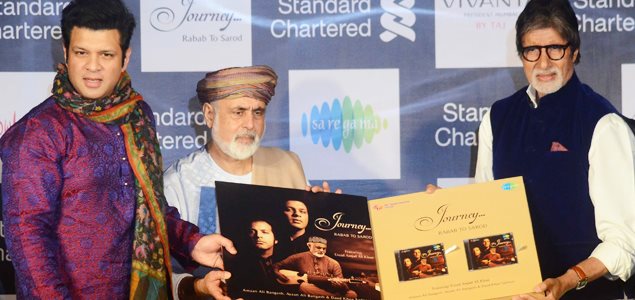 Amitabh Bachchan unveils Amaan Ali Bangash and Ayaan Ali Bangash's music album 'Rabab To Sarod'