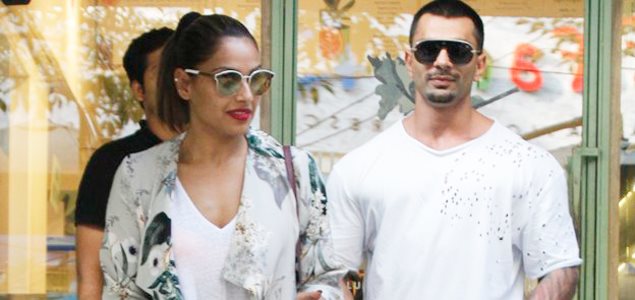 Bipasha Basu and Karan Singh Grover on lunch date at The Kitchen Garden