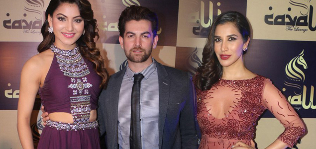 Neil, Sophie and Urvashi grace the launch of Cavalli Lounge