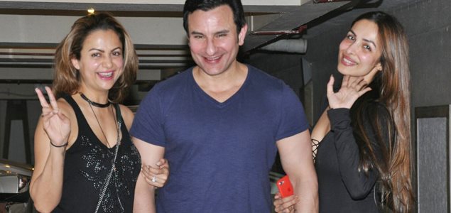 Malaika Arora Khan, Amrita Arora, Karisma Kapoor snapped post dinner at Saif Ali Khan & Kareena Kapoor Khan's house