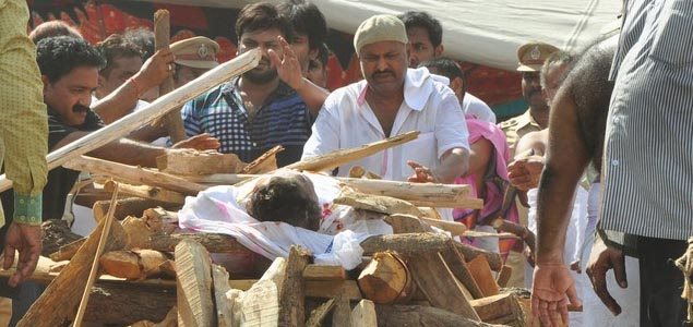 Dasari Final Rites Photos