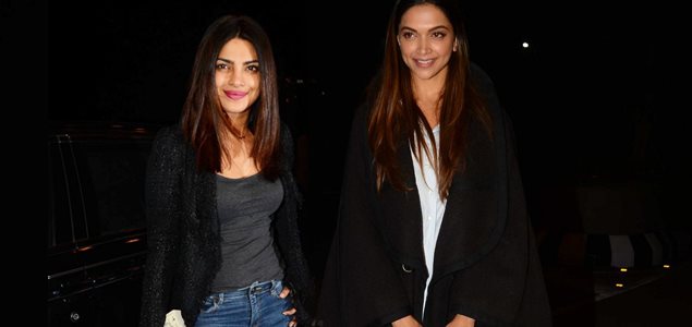 Deepika Padukone and Priyanka Chopra snapped as they take the same flight to USA