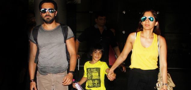 Emraan Hashmi snapped at the airport