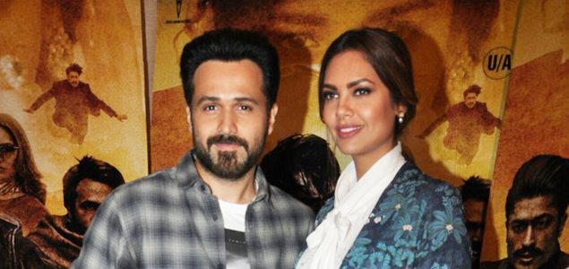 Emraan Hashmi and Esha Gupta snapped during Baadshaho promotions