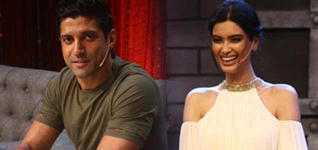 Farhan Akhtar and Diana Penty promote 'Lucknow Central' on Drama Company