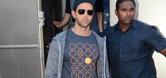 Hrithik Roshan snapped post AD shoot in mehboob studio