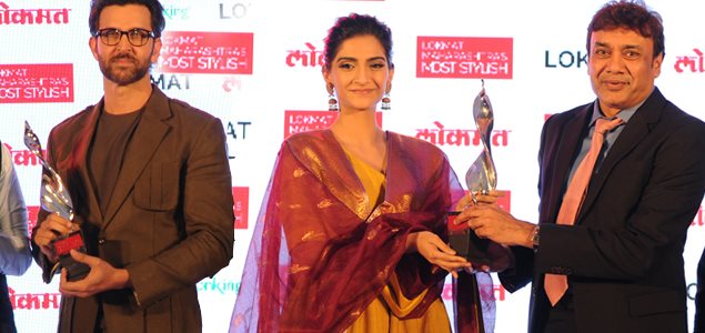 Hrithik Roshan, Sonam Kapoor and others receive Lokmat Maharashtra's Most Stylish Awards