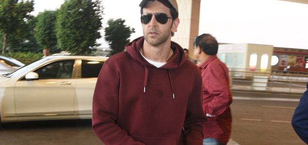 Hrithik Roshan departs for Kaabil promotions in Dubai