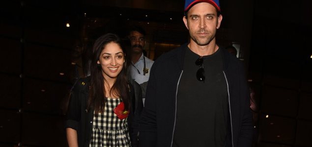 Hrithik Roshan & Yami Gautam return from 'Kaabil' promotions in Dubai