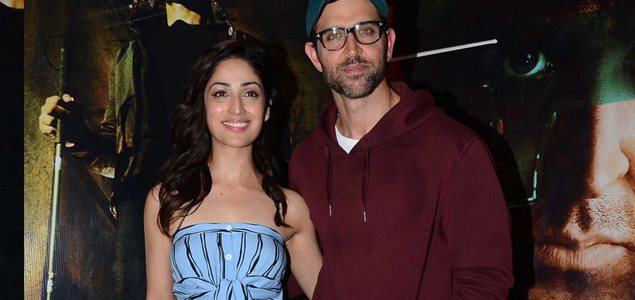 Hrithik Roshan and Yami Gautam snapped at 'Kaabil' promotions