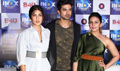 Huma Qureshi, Saqib Saleem and Rhea Chakraborty launch a song from Dobaara - Dobaara Event Photos