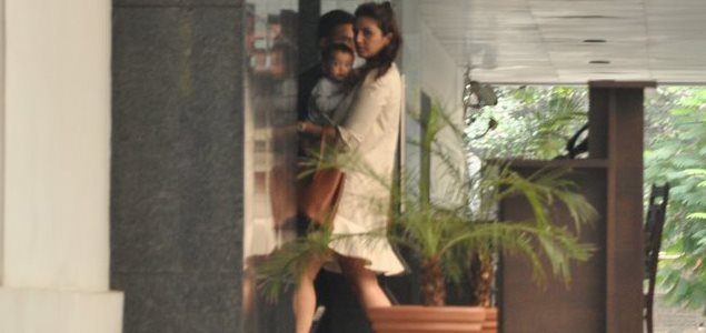 Huma Qureshi and Arpita Khan snapped post lunch at hakassan