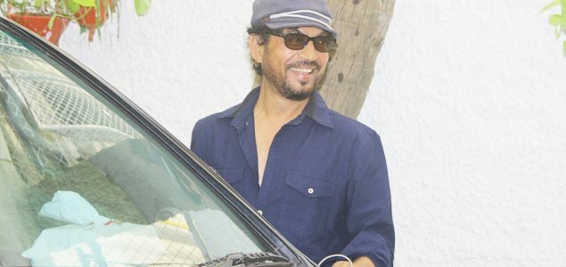 Irfan Khan snapped in Juhu