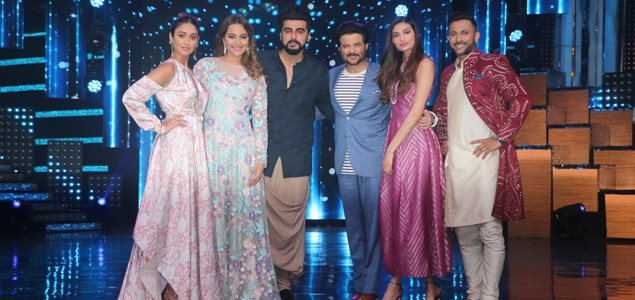 Film promotions of 'Jagga Jasoos' and 'Mubarakan' on the sets of 'Nach Baliye'