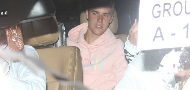 Justin Bieber arrives in India for the concert in Mumbai