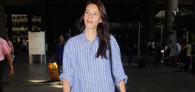 Kalki Koechlin snapped at the airport