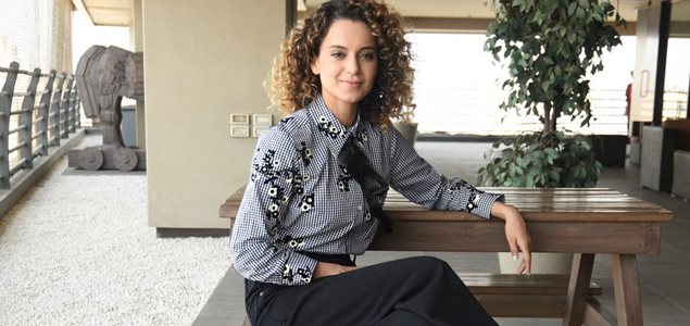 Kangana Ranaut snapped at Rangoon promotions