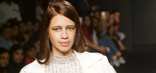 Kalki Koechlin walks the ramp for Nikita Mhaisaikar at Lakme Fashion Week 2017