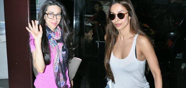 Karisma Kapoor and Malaika Arora Khan snapped in Bandra