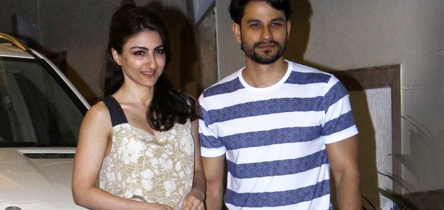 Soha Ali Khan and Kunal Khemu snapped post dinner at Kareena & Saif's house