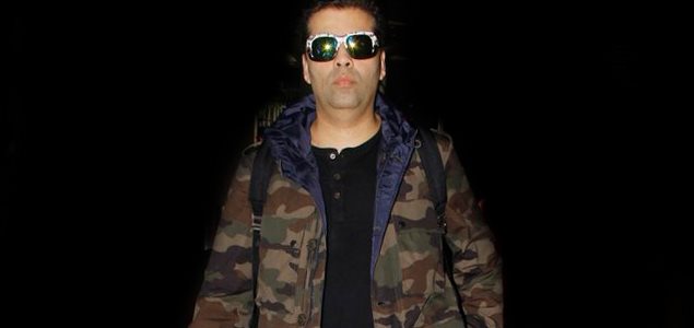 Karan Johar snapped at the airport