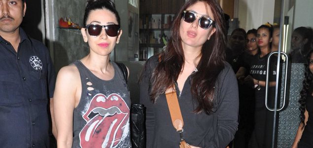 Kareena Kapoor Khan, Karisma Kapoor snapped post salon session in Bandra
