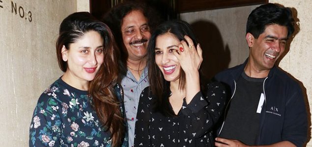 Kareena Kapoor Khan, Sophie Chaudhary snapped post dinner at Manish Malhotra house