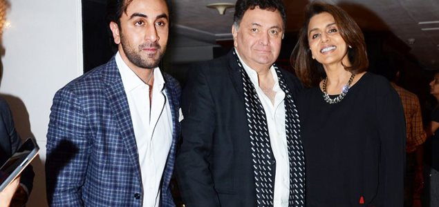 Ranbir Kapoor, Neetu Singh and many more at Rishi Kapoor's book launch 'Khullam Khulla'