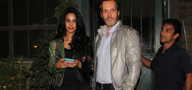 Mallika Sherawat snapped post dinner with friends