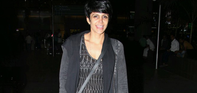 Mandira Bedi snapped at the airport