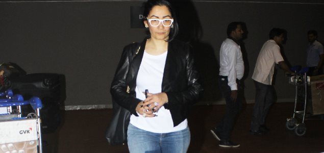 Manyata Dutt snapped at the airport